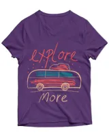 Unisex Jersey SS V-Neck T-Shirt