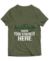 Unisex Jersey SS V-Neck T-Shirt