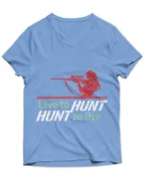 Unisex Jersey SS V-Neck T-Shirt