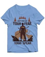Unisex Jersey SS V-Neck T-Shirt