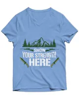 Unisex Jersey SS V-Neck T-Shirt