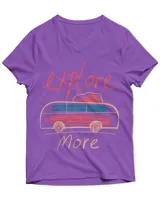 Unisex Jersey SS V-Neck T-Shirt