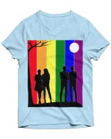 Unisex Jersey SS V-Neck T-Shirt