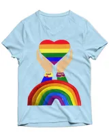 Unisex Jersey SS V-Neck T-Shirt