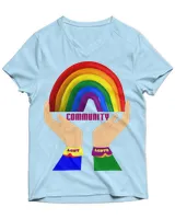 Unisex Jersey SS V-Neck T-Shirt