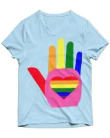Unisex Jersey SS V-Neck T-Shirt