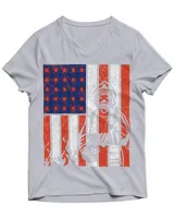 Unisex Jersey SS V-Neck T-Shirt