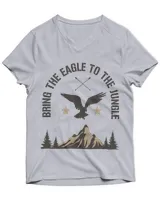 Unisex Jersey SS V-Neck T-Shirt