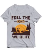 Unisex Jersey SS V-Neck T-Shirt