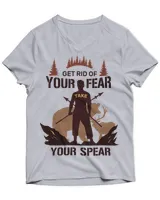 Unisex Jersey SS V-Neck T-Shirt