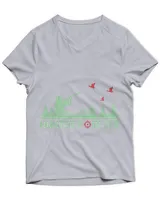 Unisex Jersey SS V-Neck T-Shirt