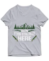 Unisex Jersey SS V-Neck T-Shirt