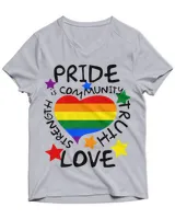 Unisex Jersey SS V-Neck T-Shirt