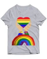 Unisex Jersey SS V-Neck T-Shirt