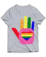 Unisex Jersey SS V-Neck T-Shirt