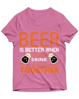Unisex Jersey SS V-Neck T-Shirt