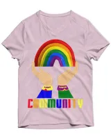 Unisex Jersey SS V-Neck T-Shirt
