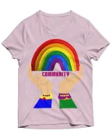 Unisex Jersey SS V-Neck T-Shirt