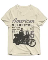 Unisex Jersey SS V-Neck T-Shirt
