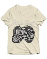 Unisex Jersey SS V-Neck T-Shirt