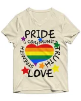 Unisex Jersey SS V-Neck T-Shirt