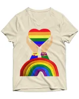 Unisex Jersey SS V-Neck T-Shirt