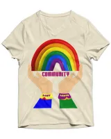 Unisex Jersey SS V-Neck T-Shirt