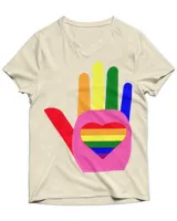 Unisex Jersey SS V-Neck T-Shirt
