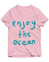 Unisex Jersey SS V-Neck T-Shirt