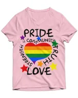 Unisex Jersey SS V-Neck T-Shirt