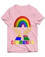 Unisex Jersey SS V-Neck T-Shirt