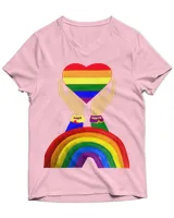 Unisex Jersey SS V-Neck T-Shirt