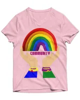 Unisex Jersey SS V-Neck T-Shirt