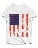 Unisex Jersey SS V-Neck T-Shirt