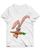 Unisex Jersey SS V-Neck T-Shirt