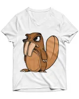 Unisex Jersey SS V-Neck T-Shirt