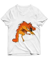 Unisex Jersey SS V-Neck T-Shirt