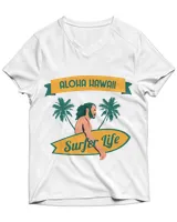 Unisex Jersey SS V-Neck T-Shirt