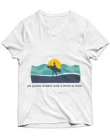 Unisex Jersey SS V-Neck T-Shirt