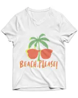 Unisex Jersey SS V-Neck T-Shirt