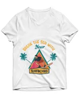 Unisex Jersey SS V-Neck T-Shirt