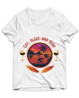 Unisex Jersey SS V-Neck T-Shirt