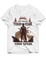 Unisex Jersey SS V-Neck T-Shirt