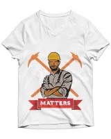 Unisex Jersey SS V-Neck T-Shirt