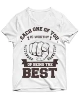 Unisex Jersey SS V-Neck T-Shirt