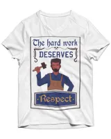Unisex Jersey SS V-Neck T-Shirt