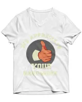 Unisex Jersey SS V-Neck T-Shirt