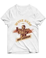 Unisex Jersey SS V-Neck T-Shirt