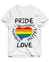 Unisex Jersey SS V-Neck T-Shirt