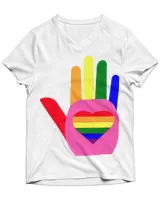Unisex Jersey SS V-Neck T-Shirt
